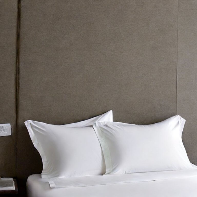¿Qué almohadas usan los hoteles?