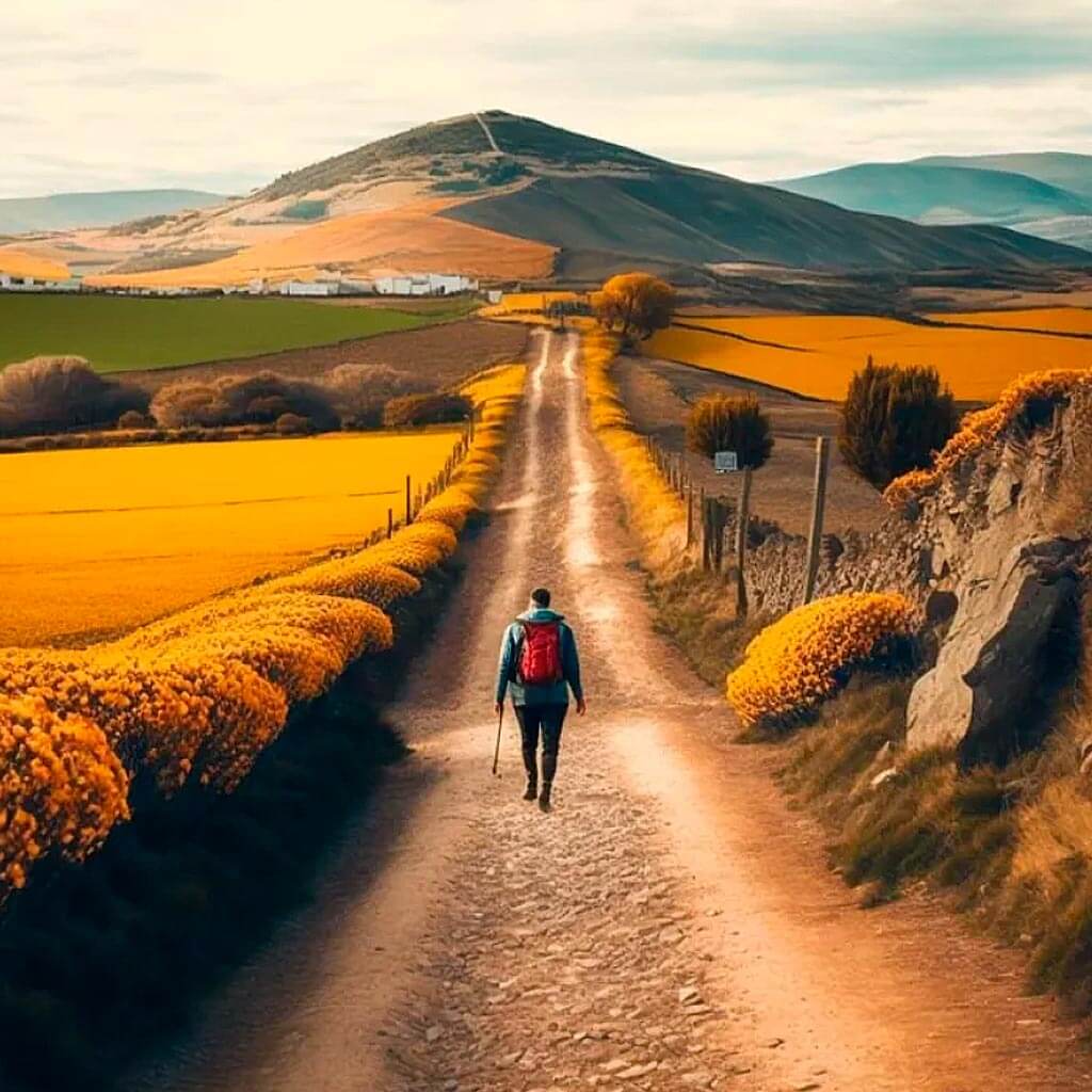 Ropa de cama desechable en albergues del Camino de Santiago